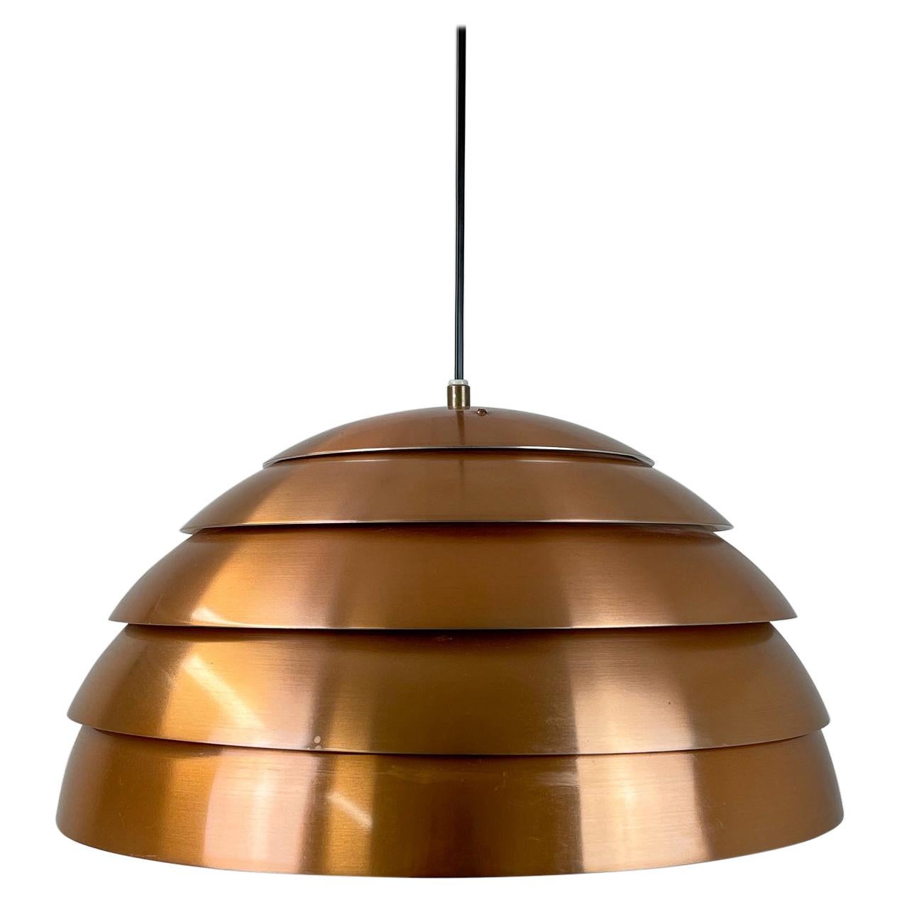 Midcentury Hans-Agne Jakobsson T325/450 Copper Ceiling Lamp, Sweden, 1960s For Sale