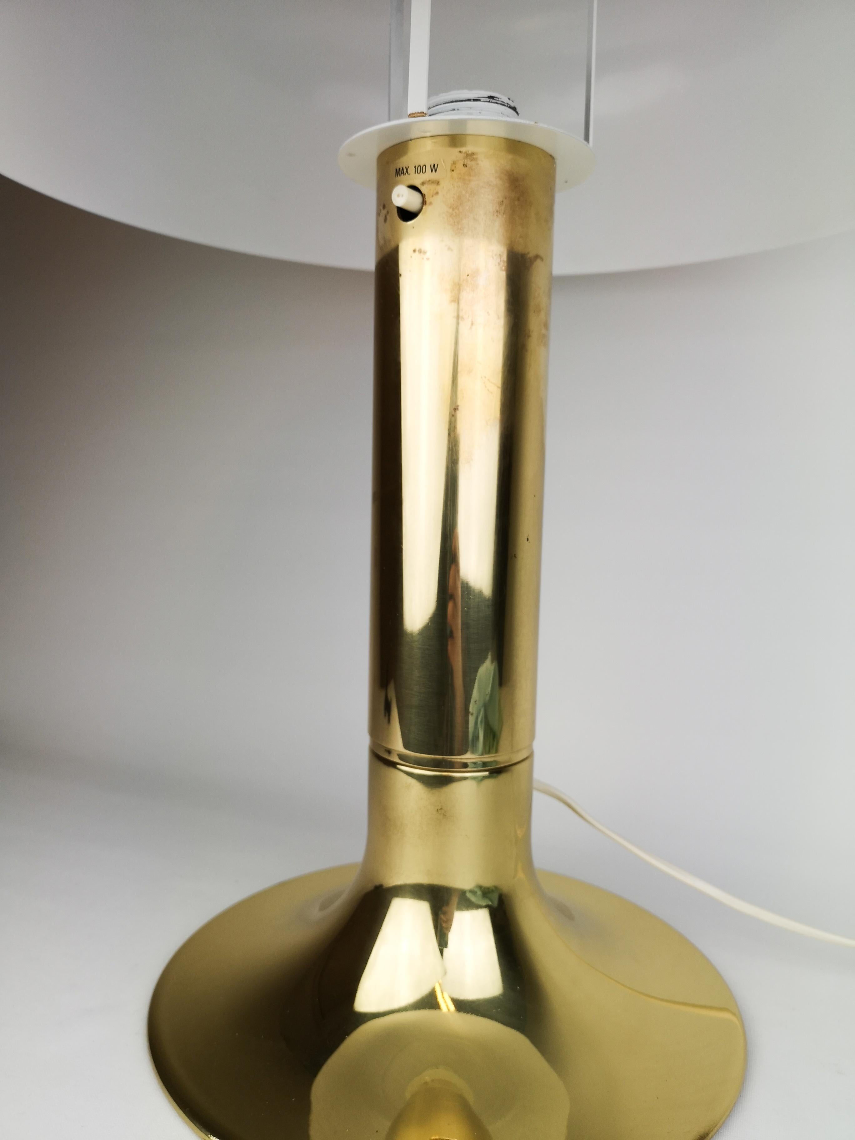 Midcentury Hans-Agne Jakobsson Table Lamp Model B-205 In Good Condition In Hillringsberg, SE
