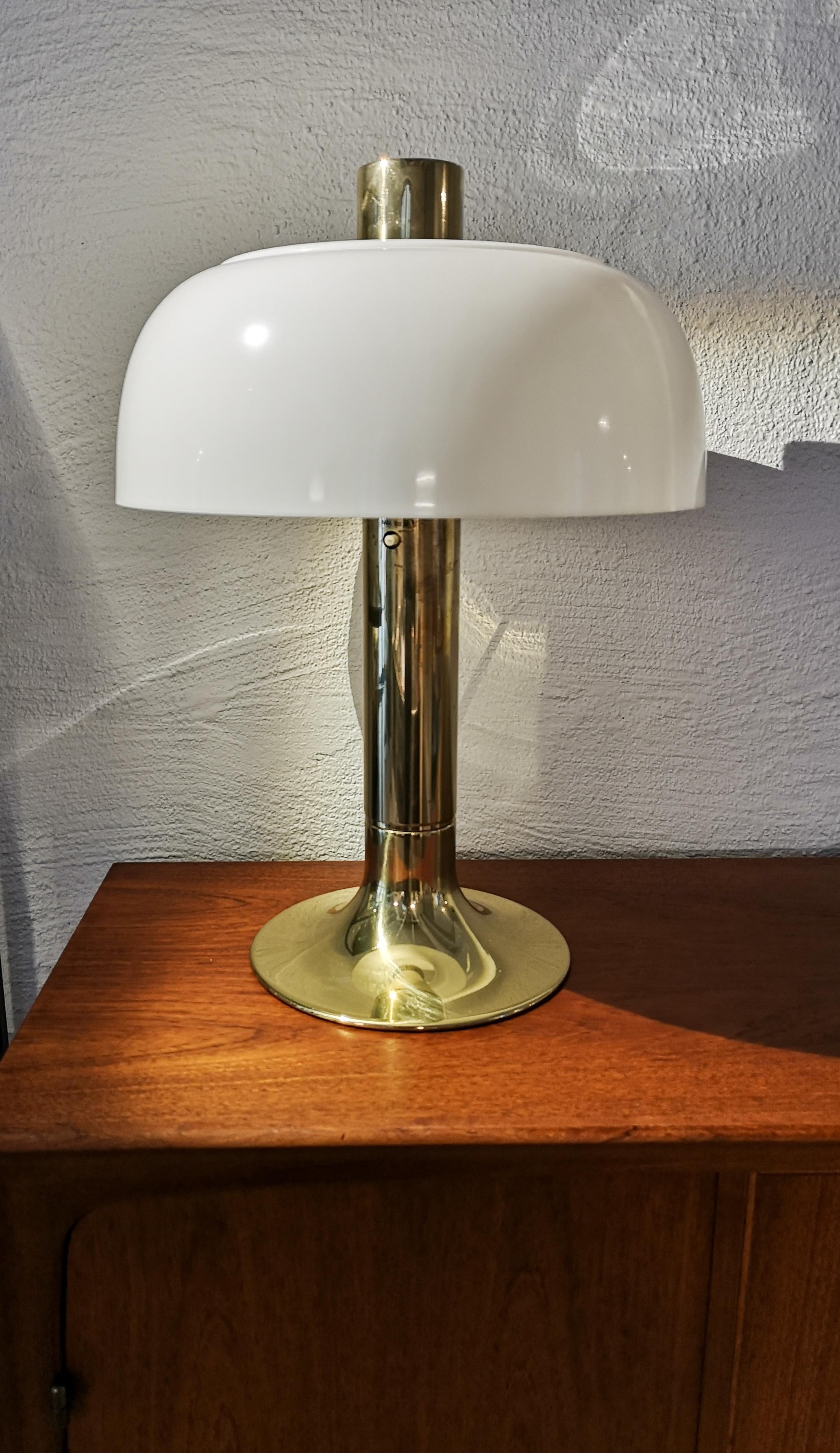 Midcentury Hans-Agne Jakobsson Table Lamp Model B-205 2