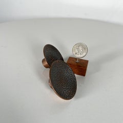 Herrajes de mediados de siglo Tiradores de cajón redondos martillados Pomos