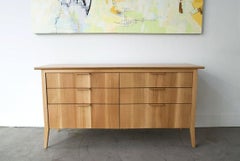 Dresser, Rift, Low Boy, Storage, Mid Century, Modern, Hardwood, Semigood Design