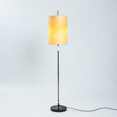 Mitte des Jahrhunderts höhenverstellbare Stehleuchte aus Fiberglas, 1960er Jahre