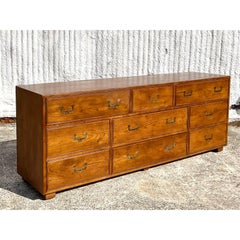 Midcentury Henredon Campaign Dresser