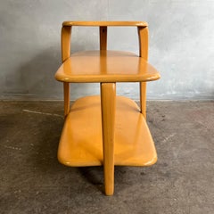 Midcentury Heywood Wakefield 3 Tier Side Table