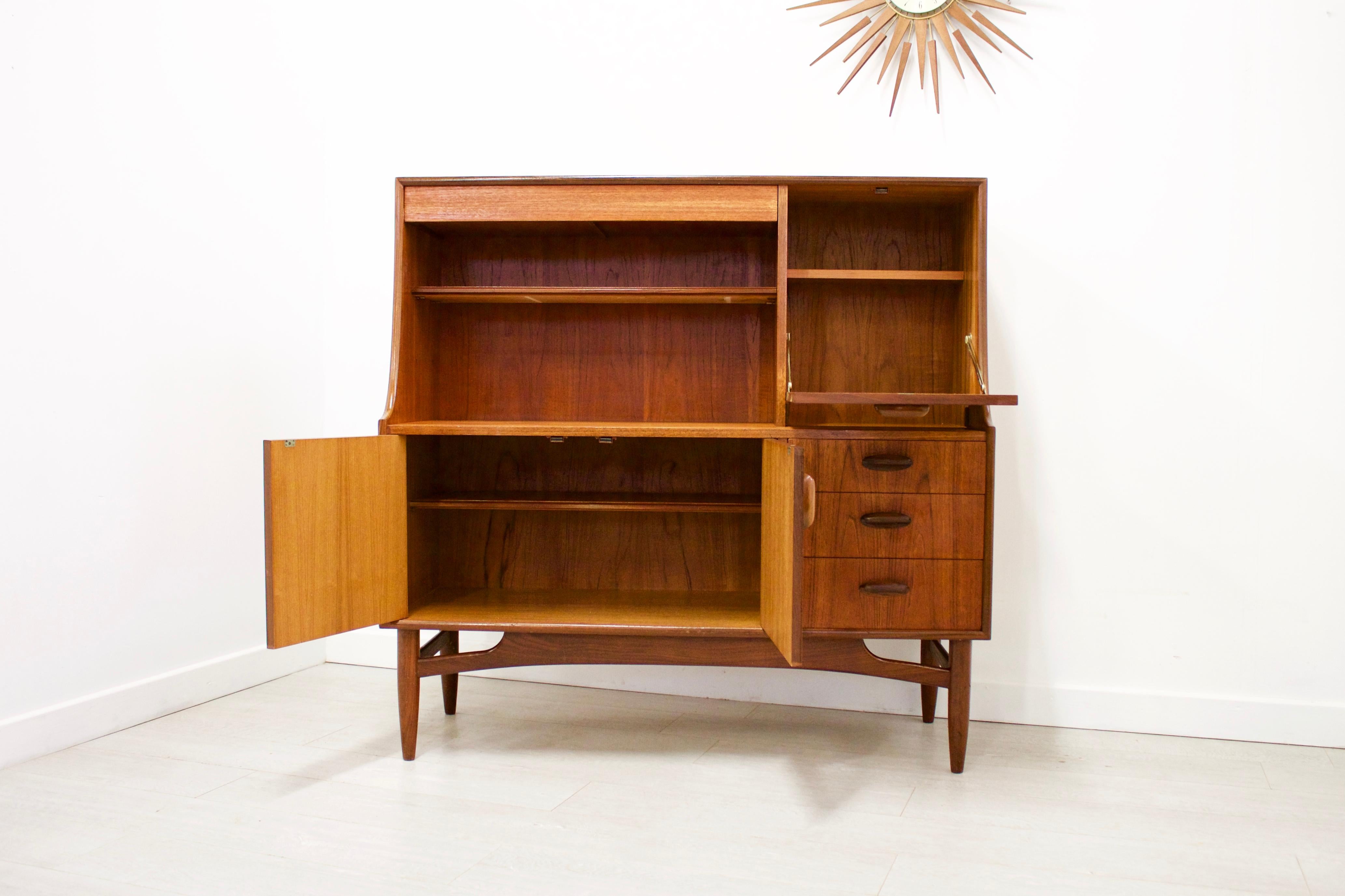 Veneer Midcentury Highboard or Sideboard from G Plan, 1960s