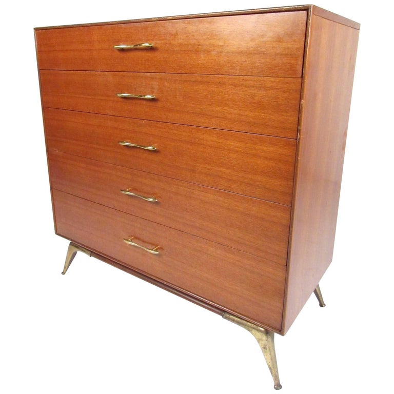 Midcentury Highboy Dresser by RWay For Sale at 1stDibs