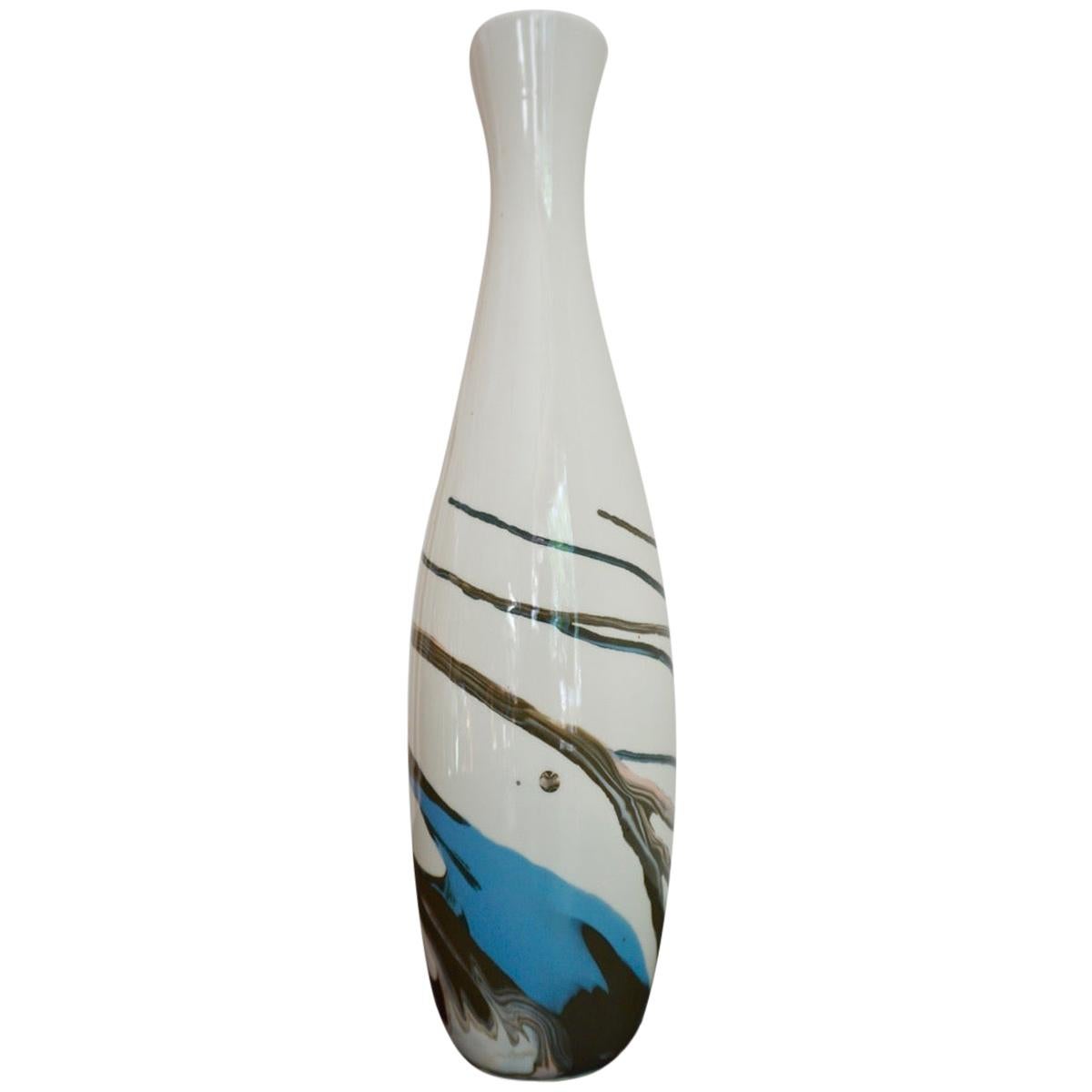 Midcentury Hungarian Porcelain Vase from Aquincum, 1960s