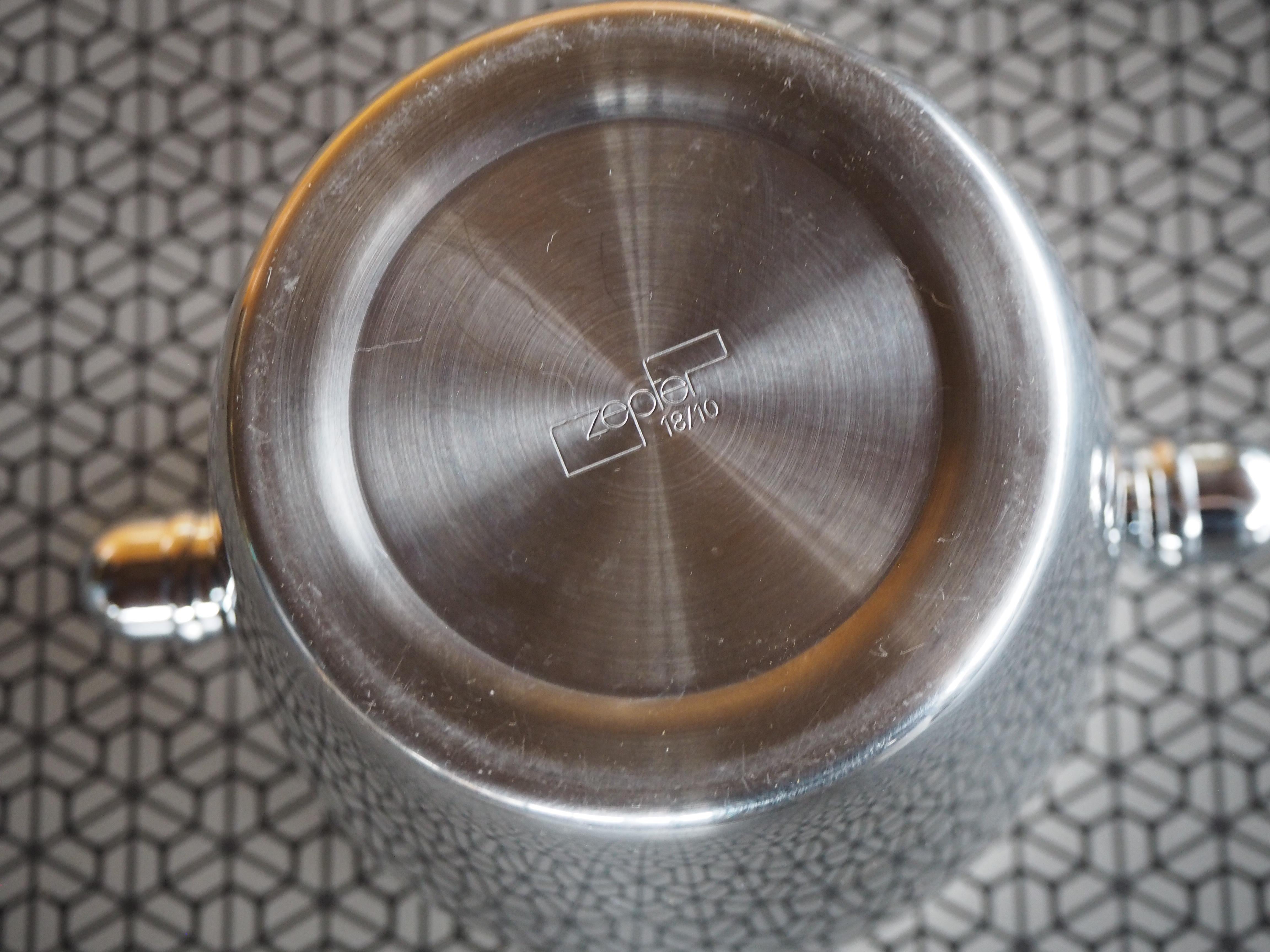 Secchiello per ghiaccio di metà secolo, Europa, Zeptter 1980 in vendita 3