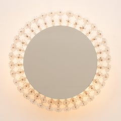 Midcentury Illuminated Wall Mirror by Emil Stejnar