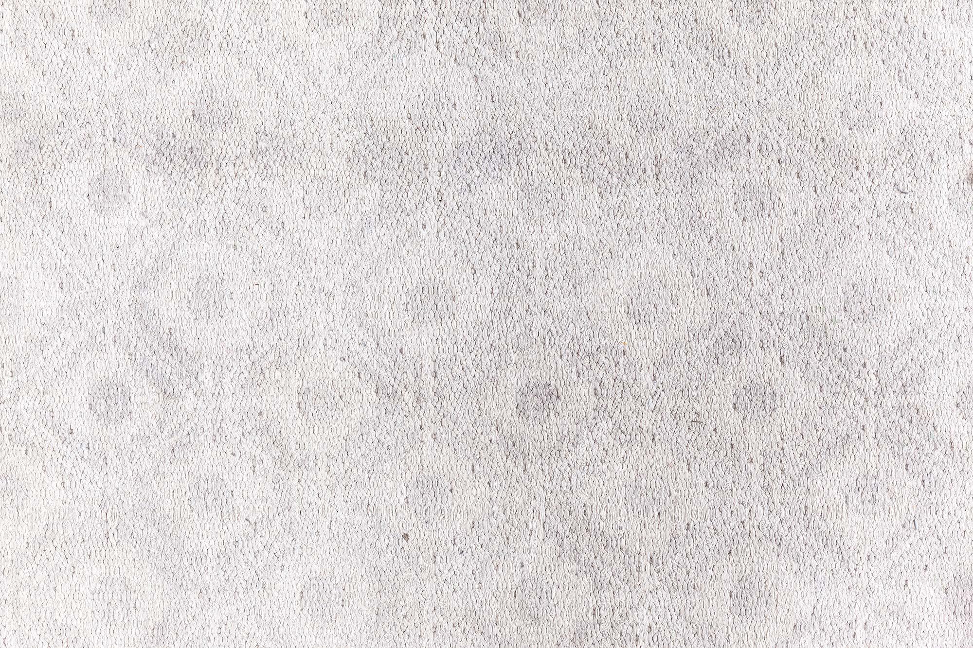 Annodato a mano Doris Leslie Blau Runner in cotone fatto a mano di colore beige indiano del Medioevo in vendita