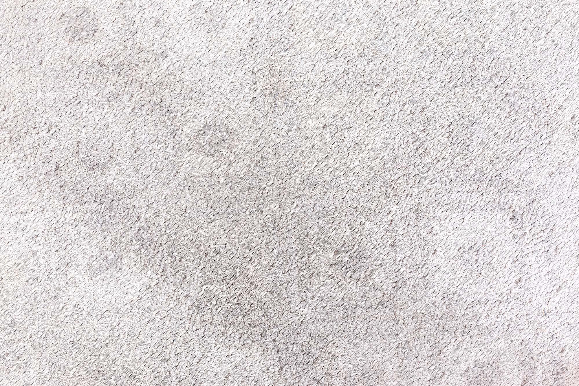 Doris Leslie Blau Runner in cotone fatto a mano di colore beige indiano del Medioevo in vendita 1