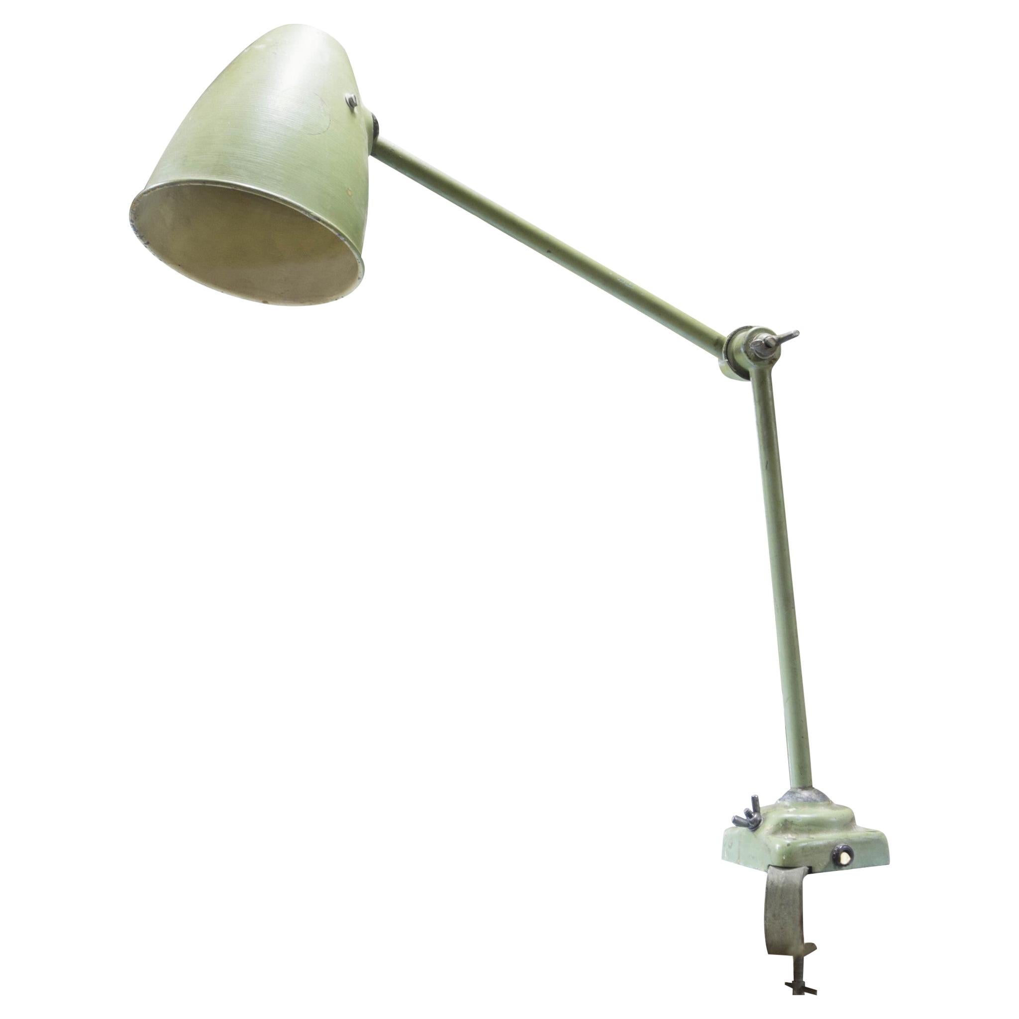 Midcentury Industrial Adjustable Desk Lamp, Europe For Sale