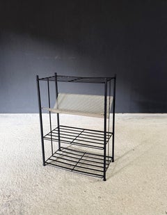 Zeitungsständer im Industrial Design der Jahrhundertmitte von Pilastro, Niederlande 1950er Jahre