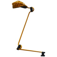 Midcentury Industrial Italian Igloo Desk Lamp by Tommaso Cimini for Lumina, 1970