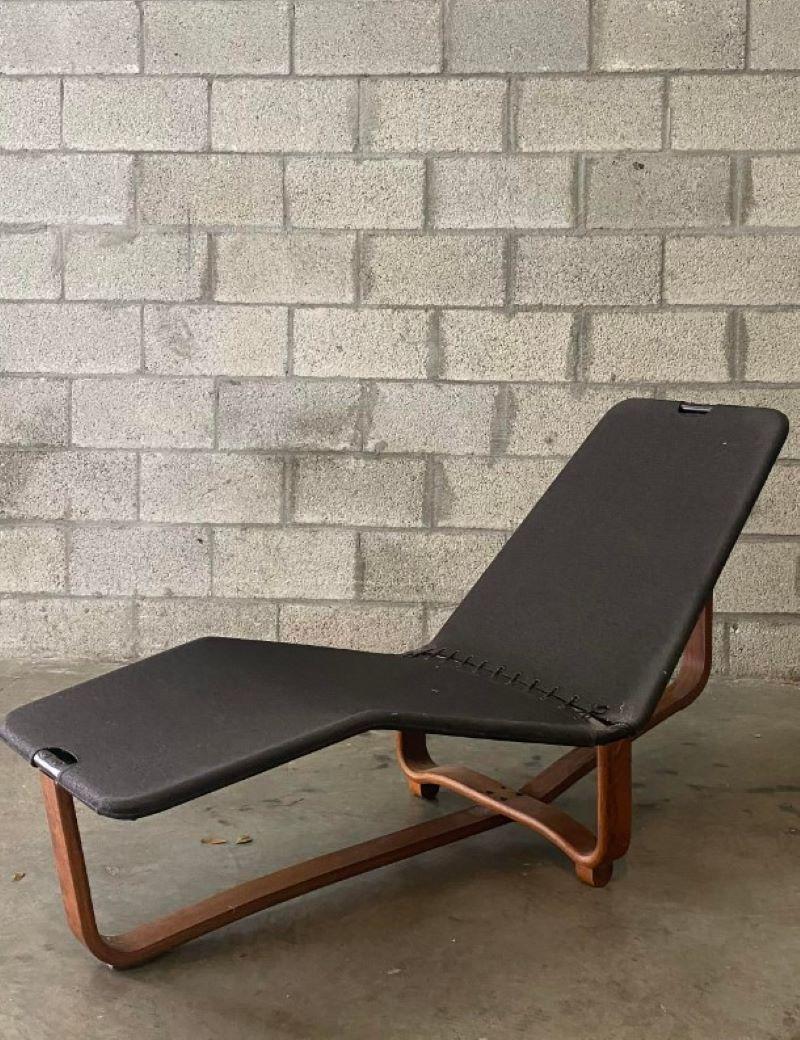 Midcentury Ingmar Relling for Westnofa Chaise Lounge In Good Condition In west palm beach, FL