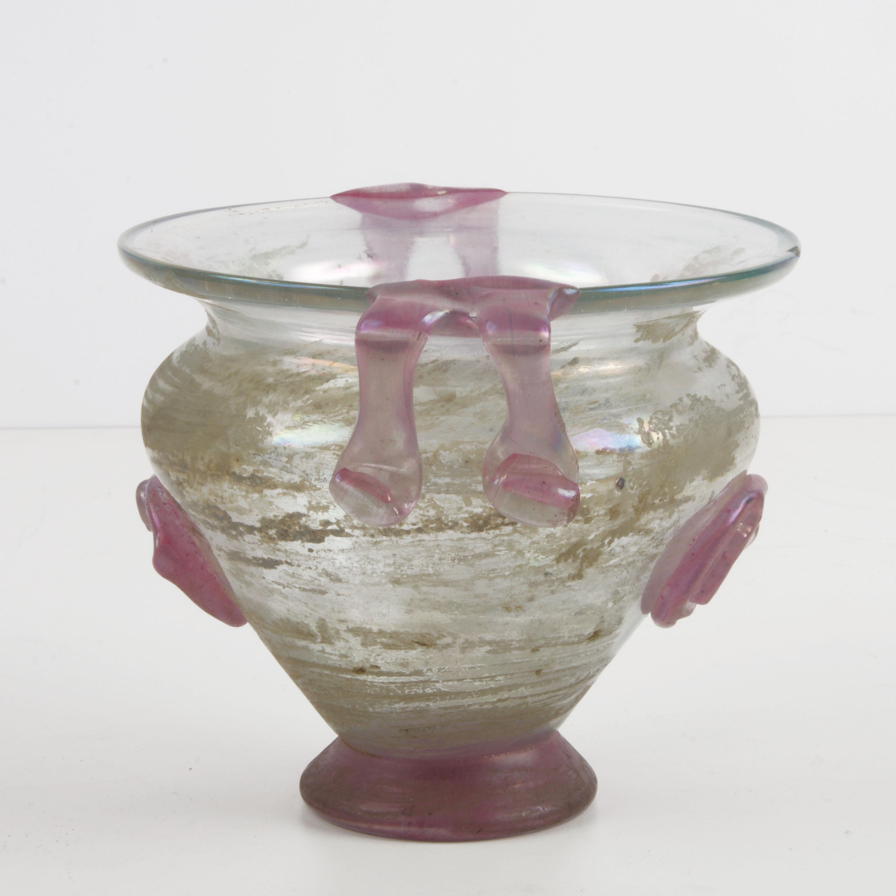 European Midcentury Iridescent Pink 