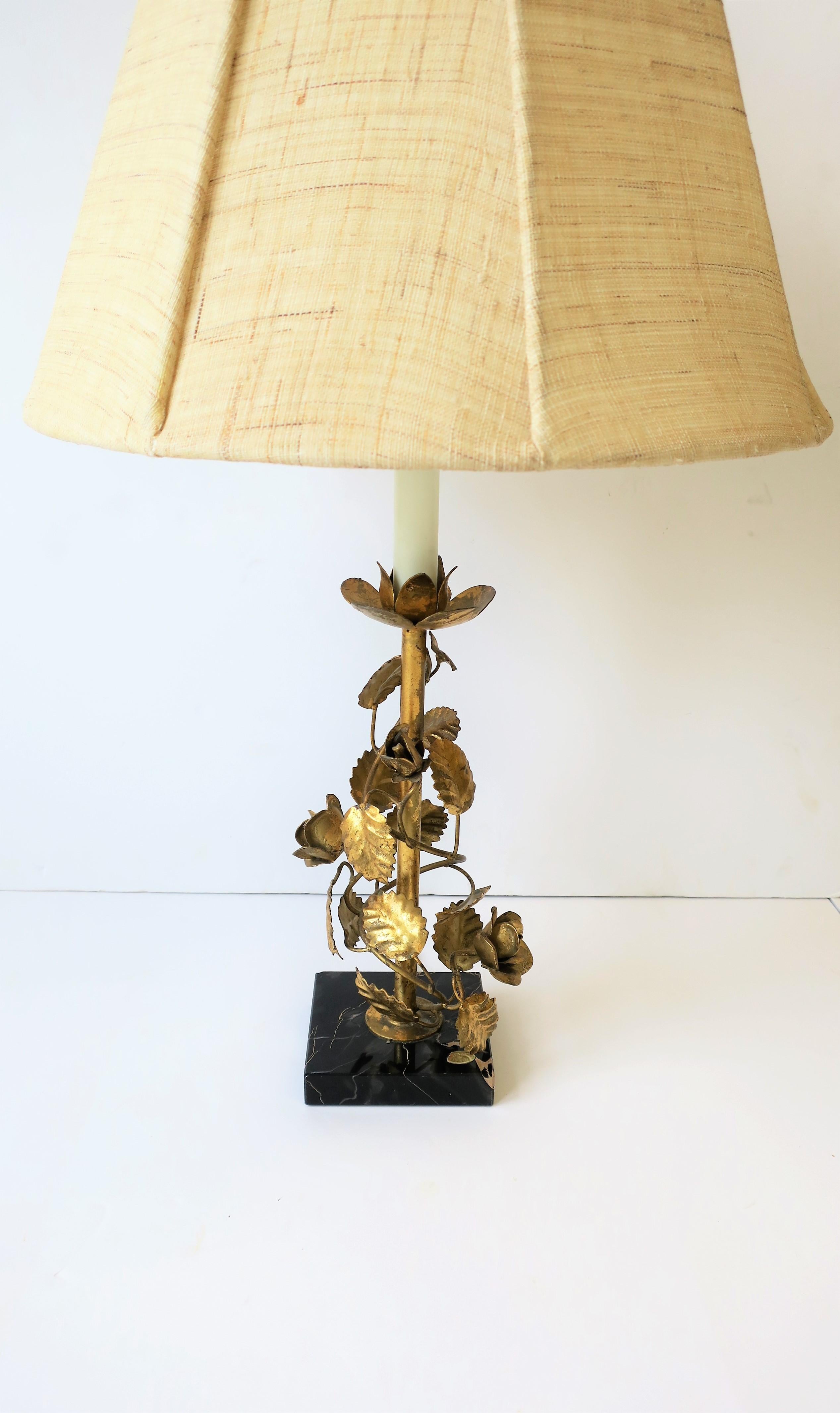vintage marble table lamps for sale