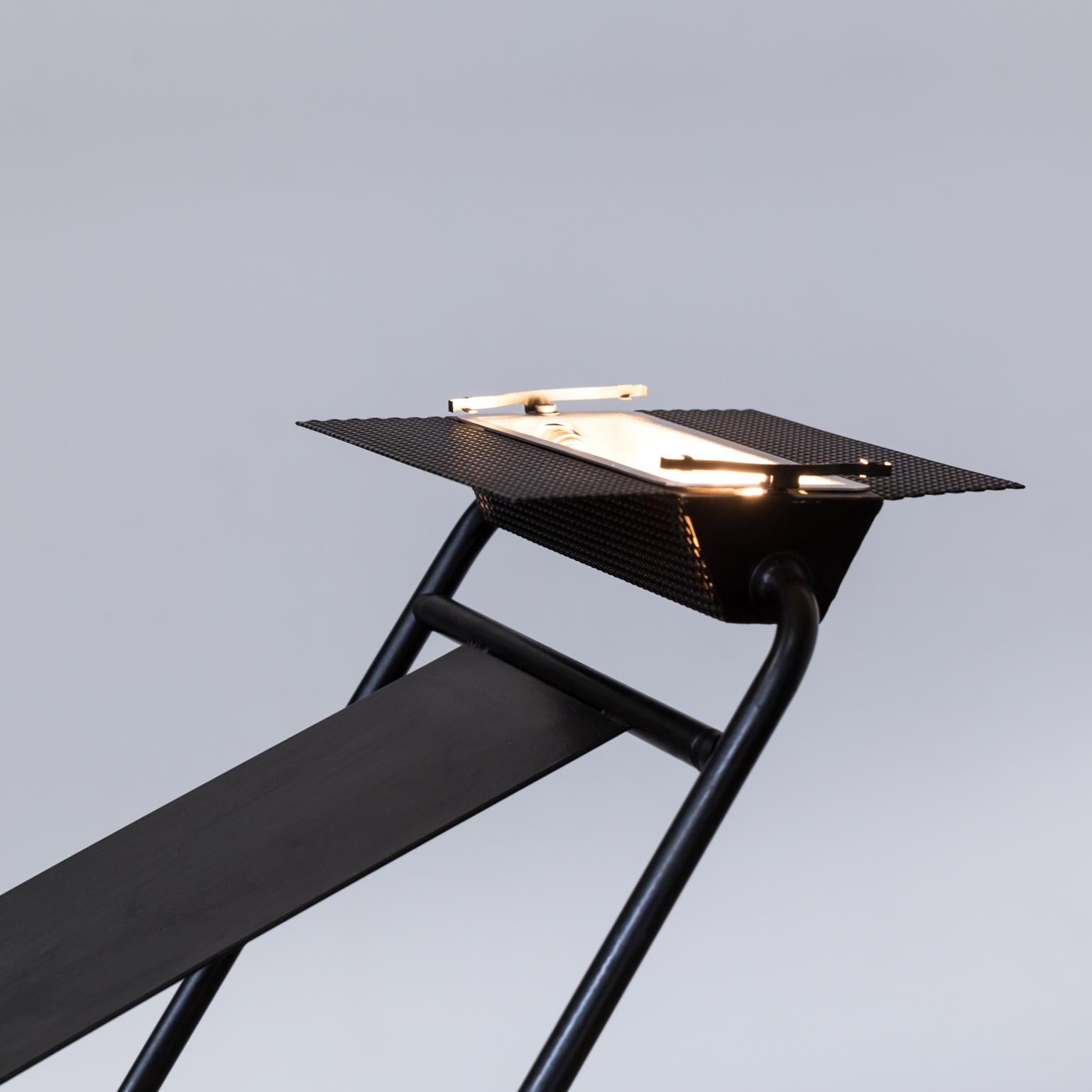 Midcentury Italian Adjustable Bendable Floor Lamp For Sale 8