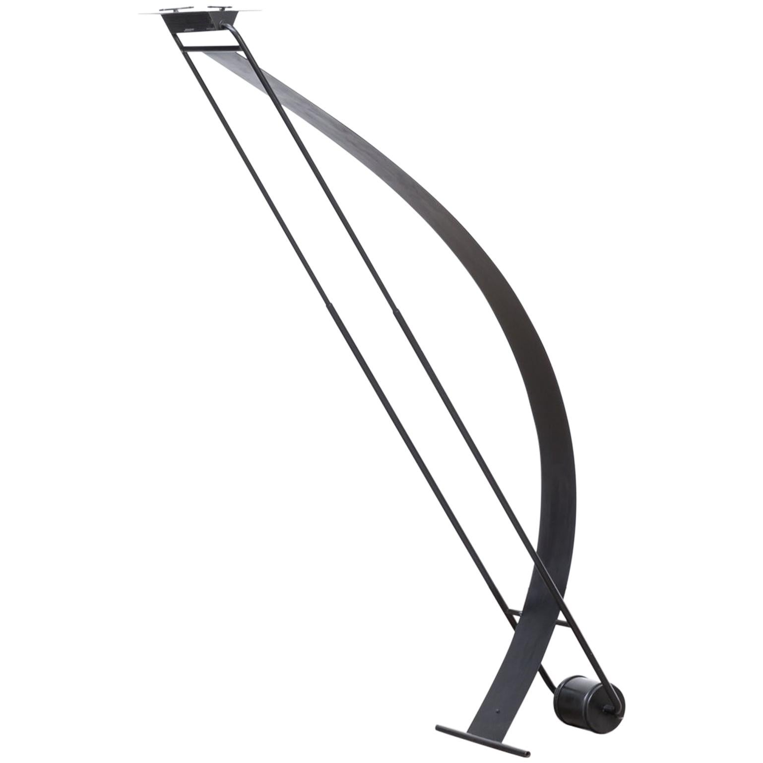 Midcentury Italian Adjustable Bendable Floor Lamp For Sale