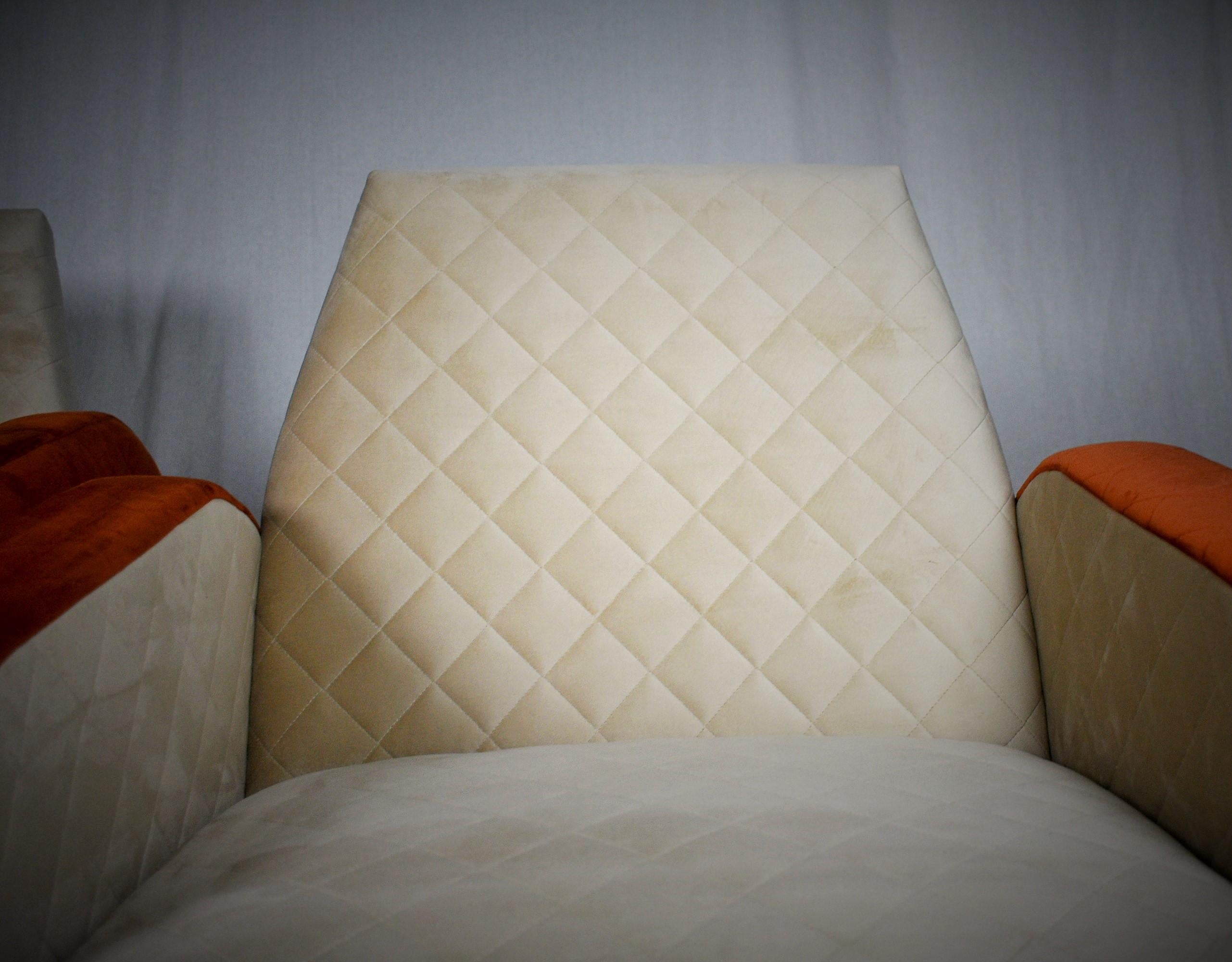 Fauteuils italiens du milieu du siècle dernier, 1965 en vente 6