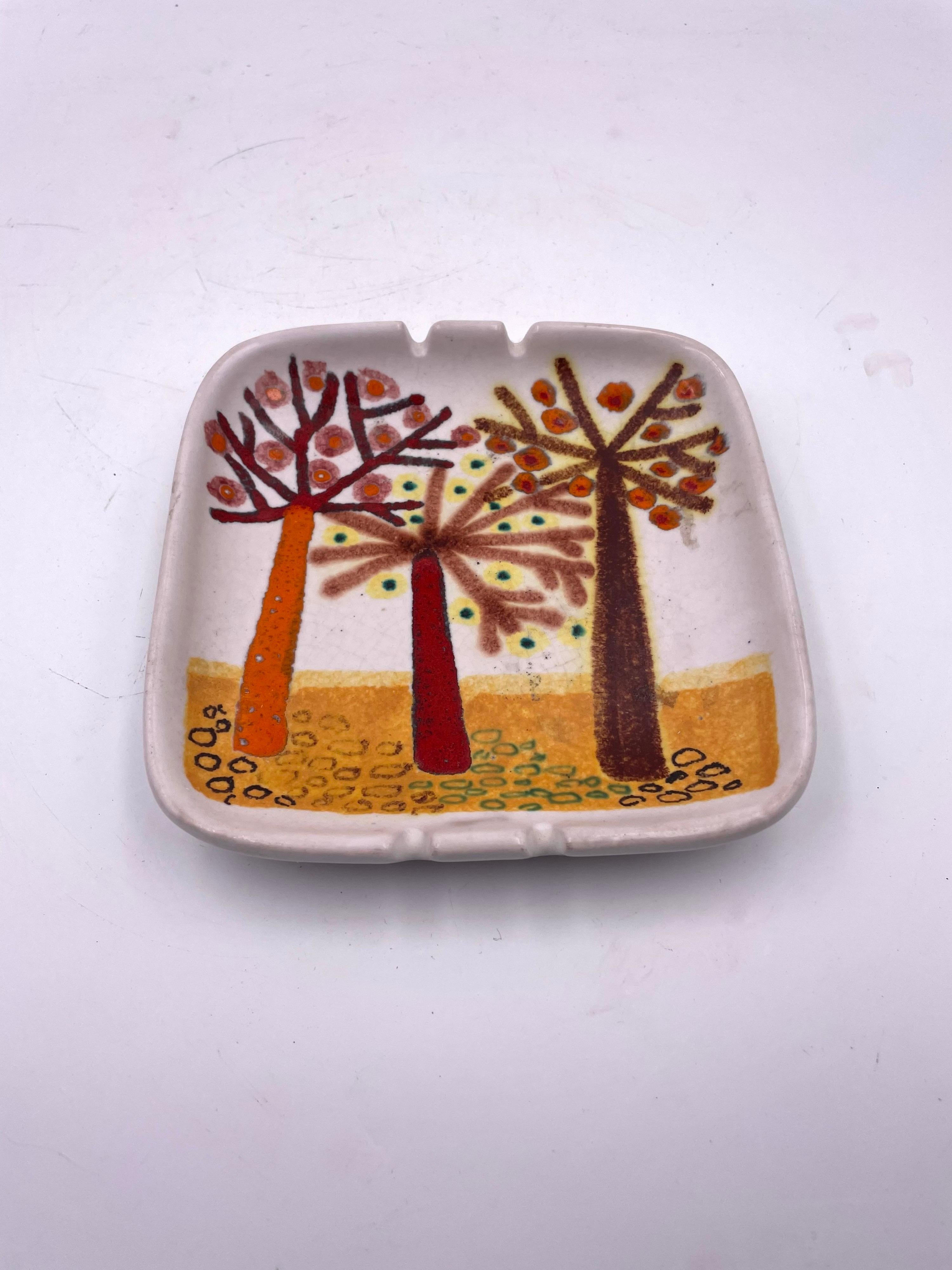 Midcentury Italian Ashtray by Bitossi for Raymor Import In Excellent Condition In San Diego, CA