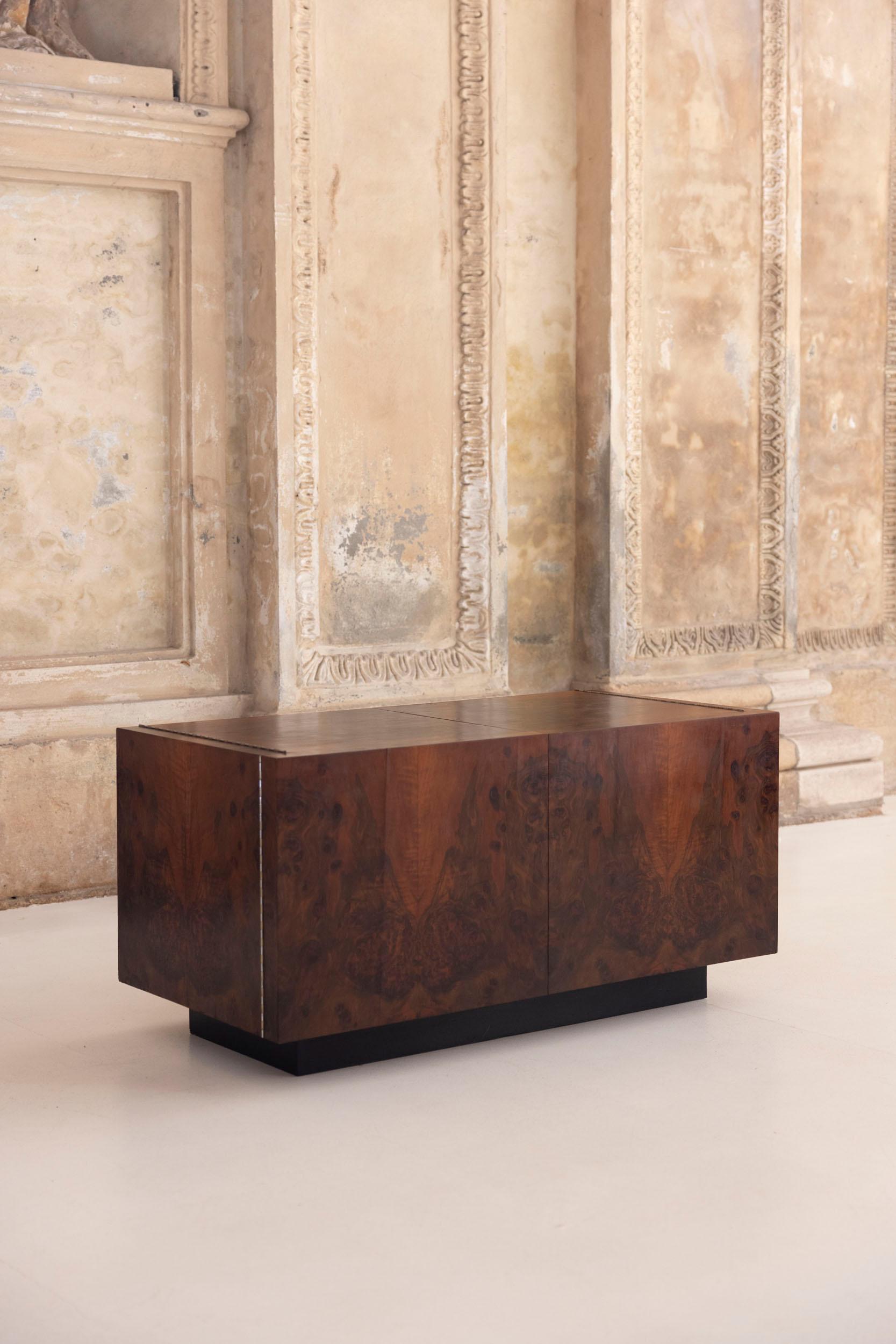 Mueble bar italiano de mediados de siglo, años 30 en venta 8