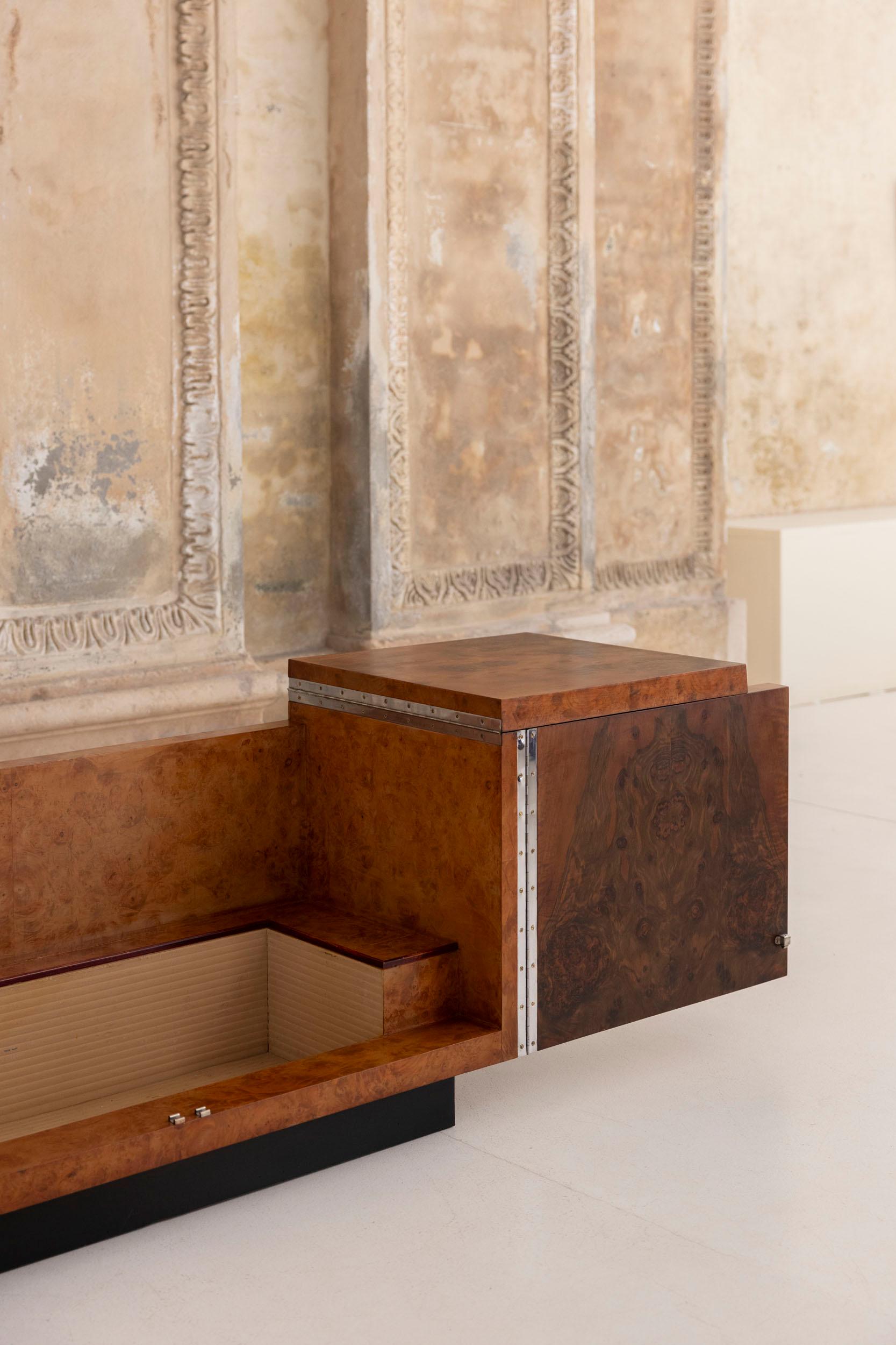 Mueble bar italiano de mediados de siglo, años 30 en Excelente estado para la venta en Piacenza, Italy