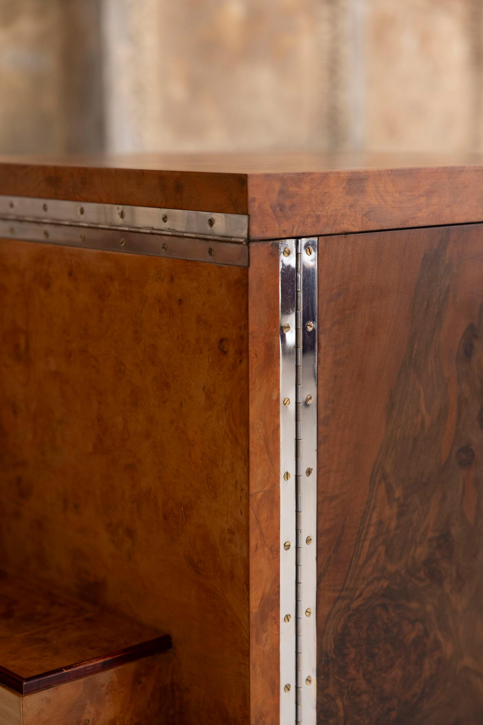 Mueble bar italiano de mediados de siglo, años 30 en venta 2