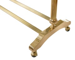 Midcentury Italian Brass Coat/Clothes Rack Stand