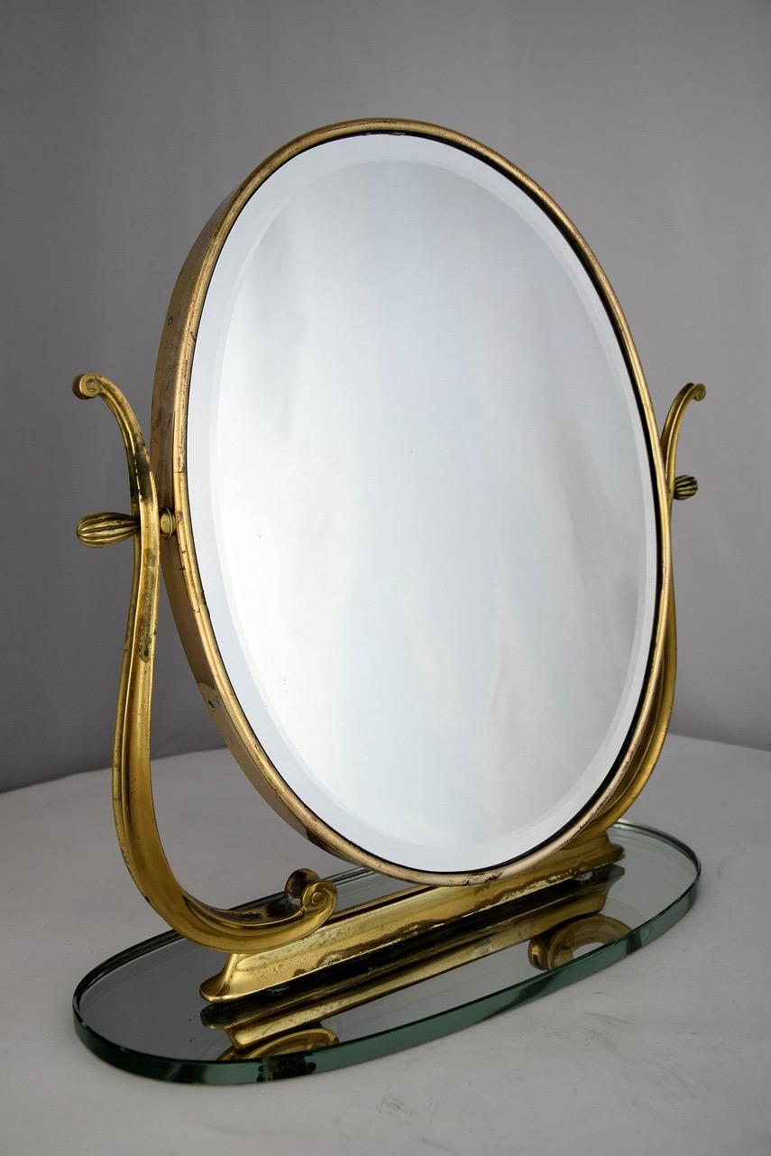 Brass Tabletop Mirror Hotsell, SAVE 55%.