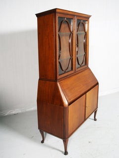 Midcentury Italian Bureau Bookcase Trumeau by Guglielmo Urlich per AR-CA Milano