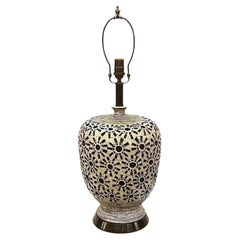 Midcentury Italian Ceramic Lamp