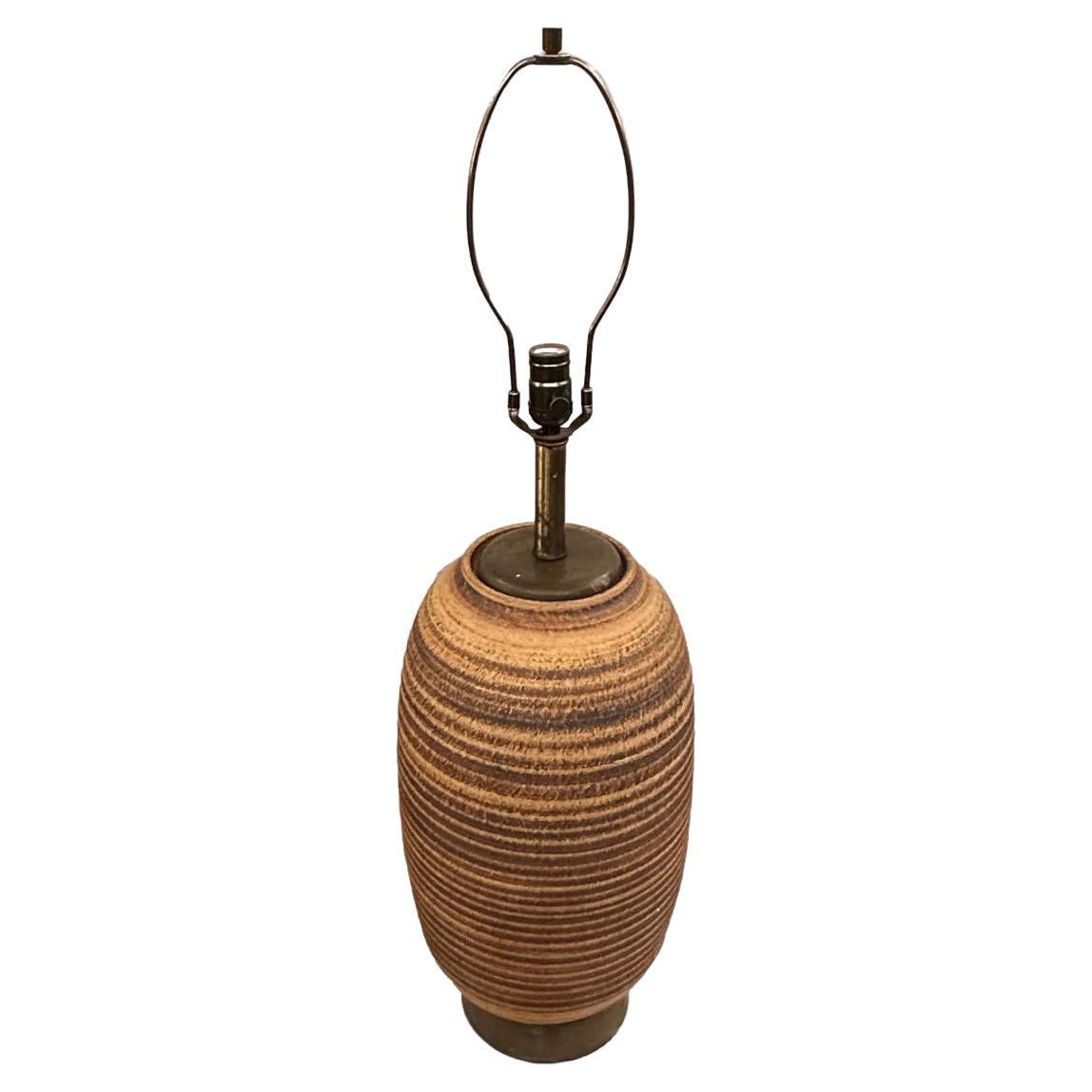 Midcentury Italian Ceramic Lamp