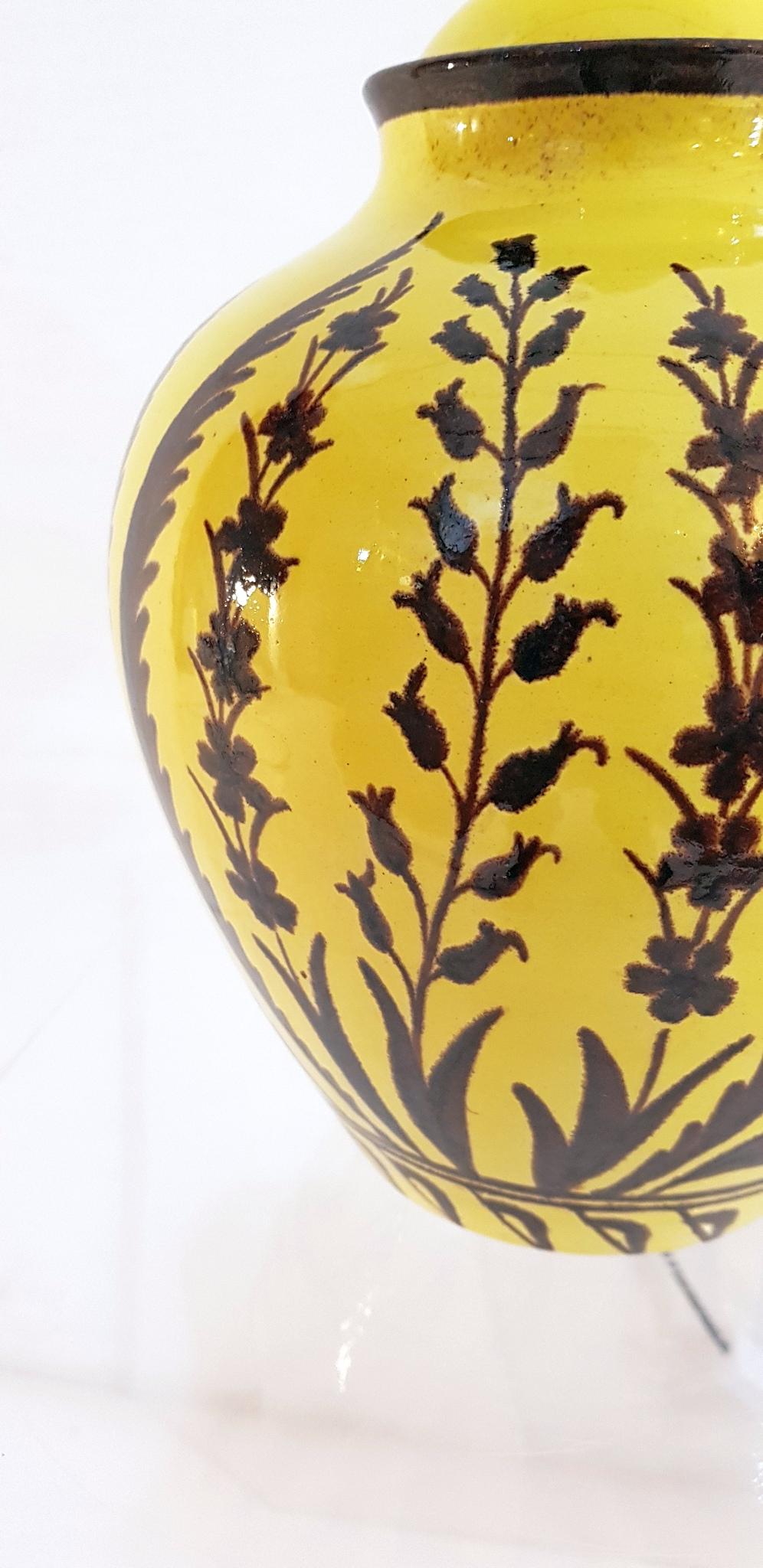 Mid-Century Modern Midcentury Italian Ceramic Table Lamp