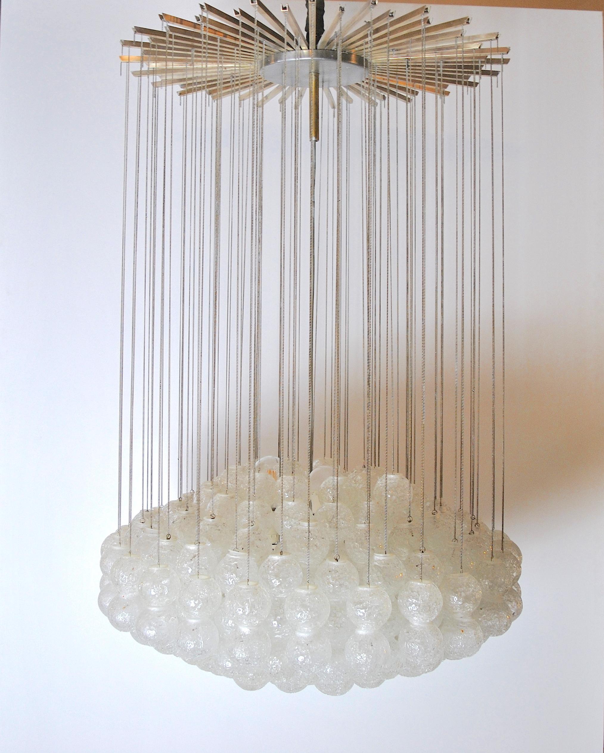 murano glass bubble chandelier