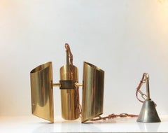 Midcentury Italian Chandelier in Brass, 1960s