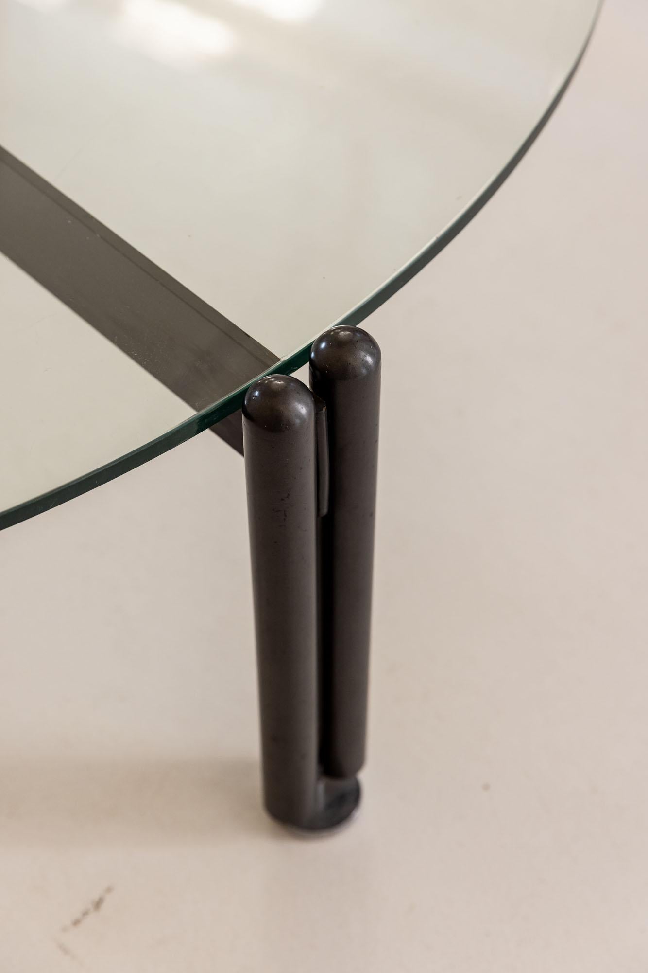 Midcentury italian coffee table designed by Luigi Caccia Dominioni for Azucena 3