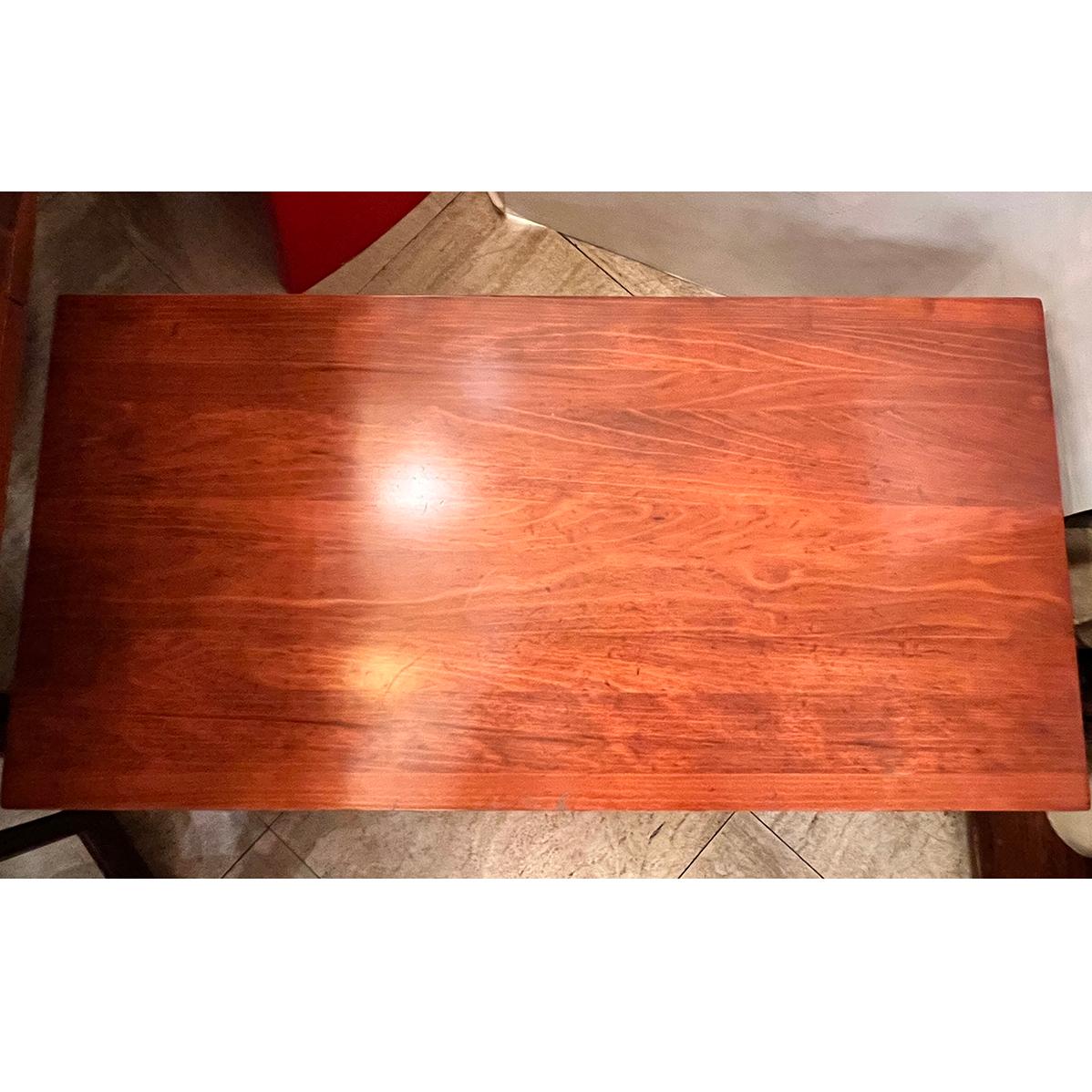 Hand-Carved Midcentury Italian Coffee Table For Sale