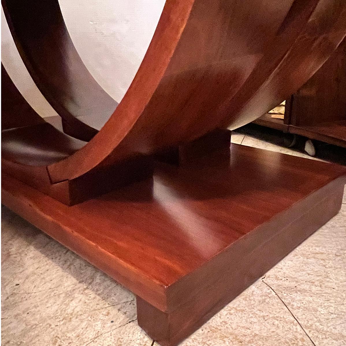 Wood Midcentury Italian Coffee Table For Sale
