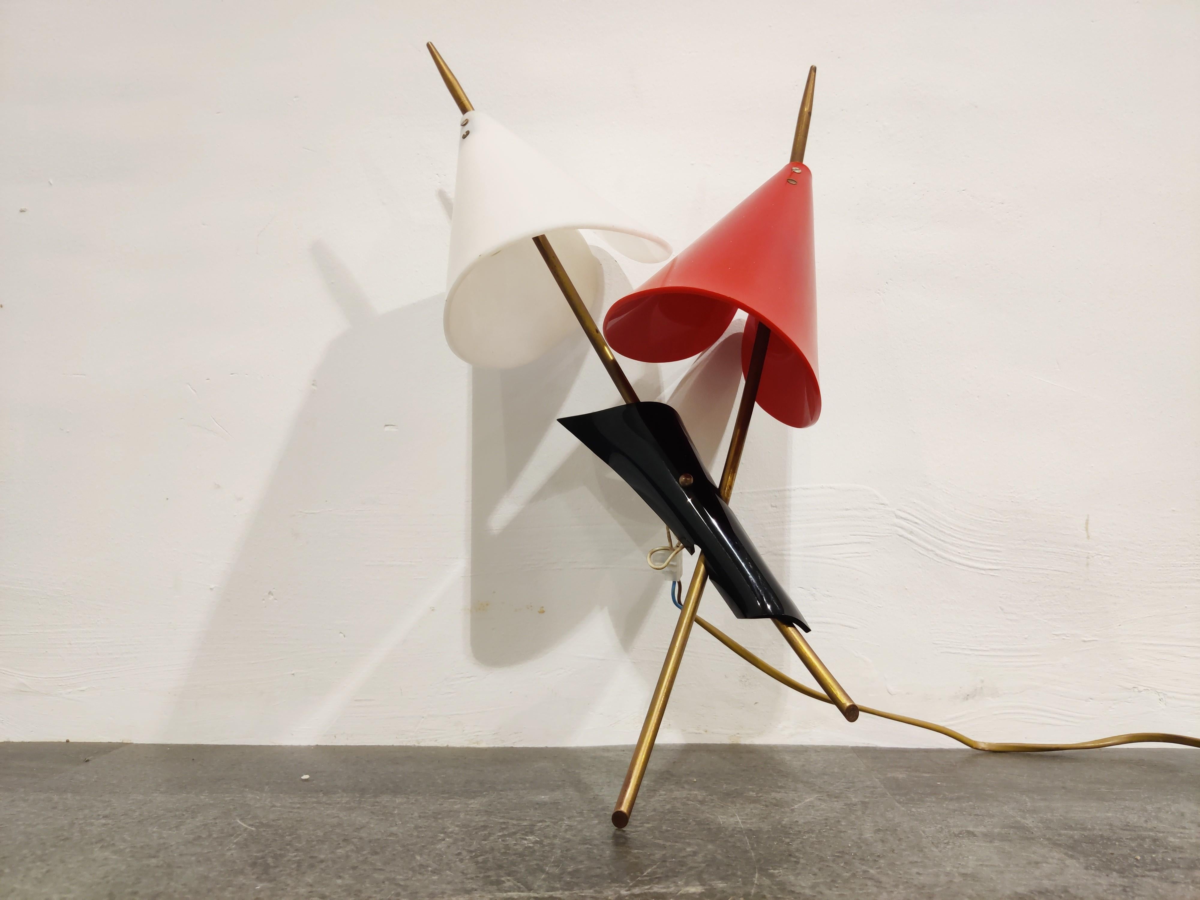 Aplique de color italiano de mediados de siglo, años 50 en Bueno estado para la venta en Leuven, Vlaams Gewest