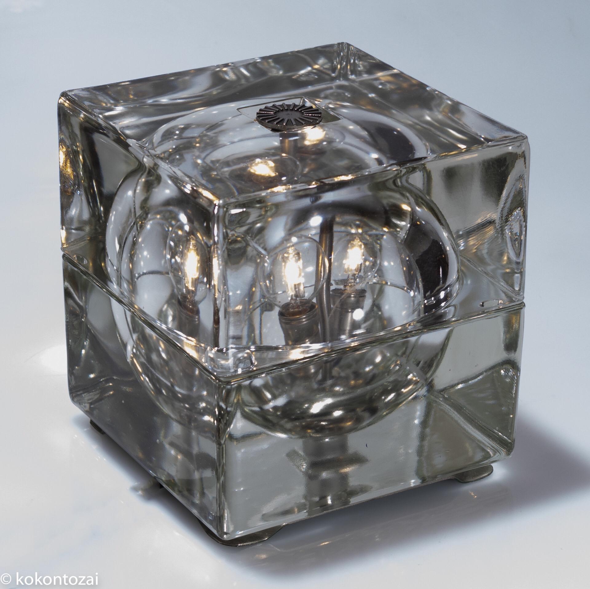 20th Century Midcentury Italian “Cubosfera” Table Lamp by  Alessandro Mendini