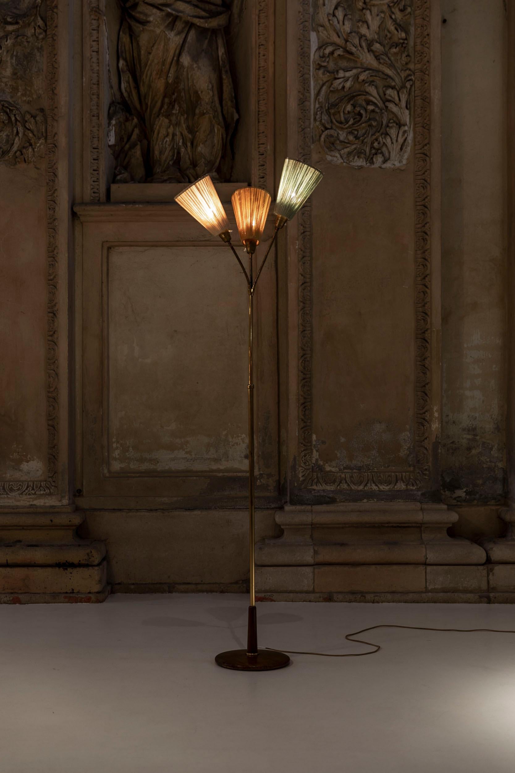 Mid-20th Century Midcentury Italian Floor Lamp, 1940 Ca