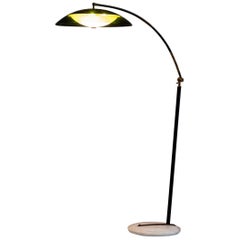 Midcentury Italian Floor Lamp Attributed to Stilux