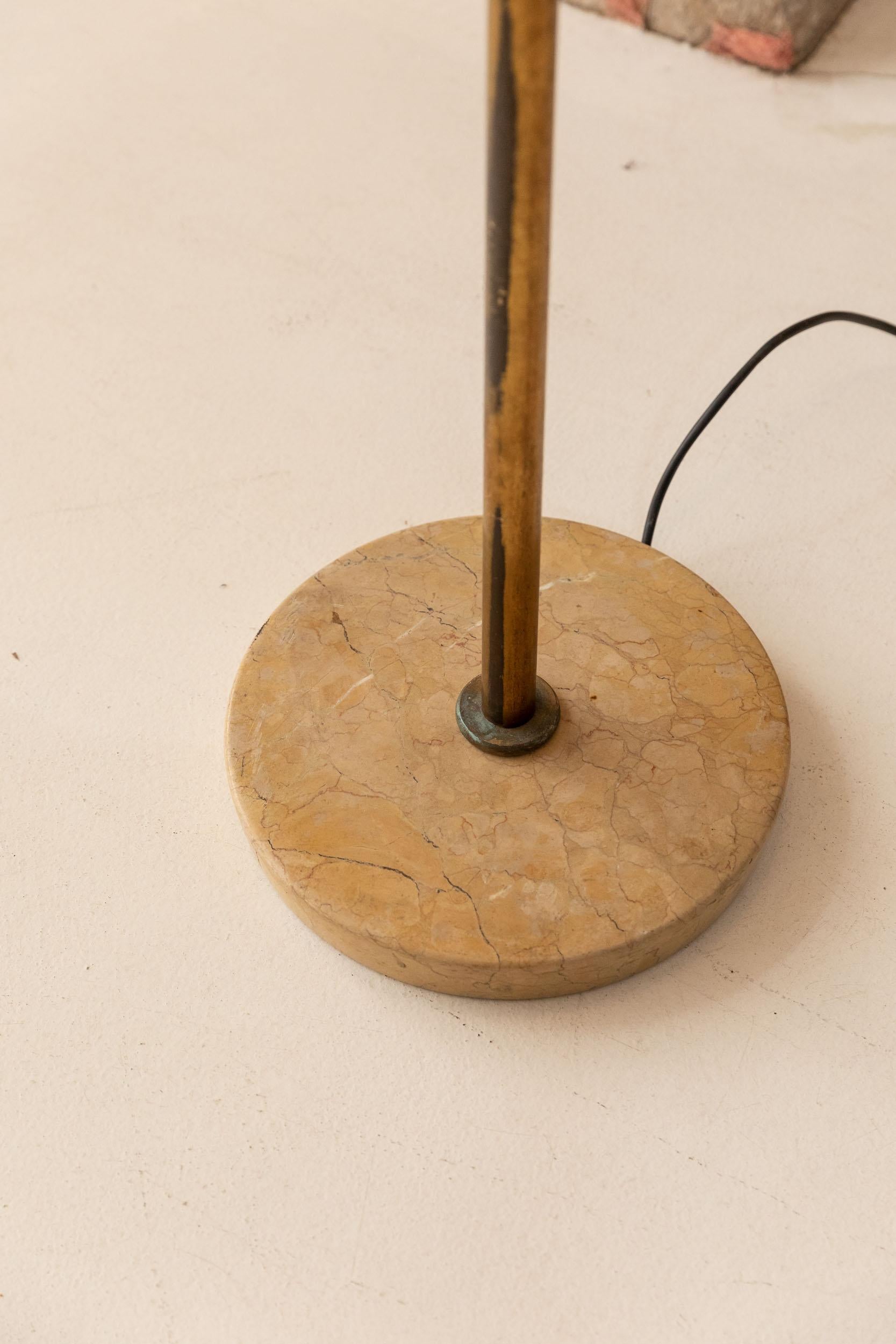 Midcentury Italian Floor Lamp by Stilnovo, 1950s In Excellent Condition In Piacenza, Italy