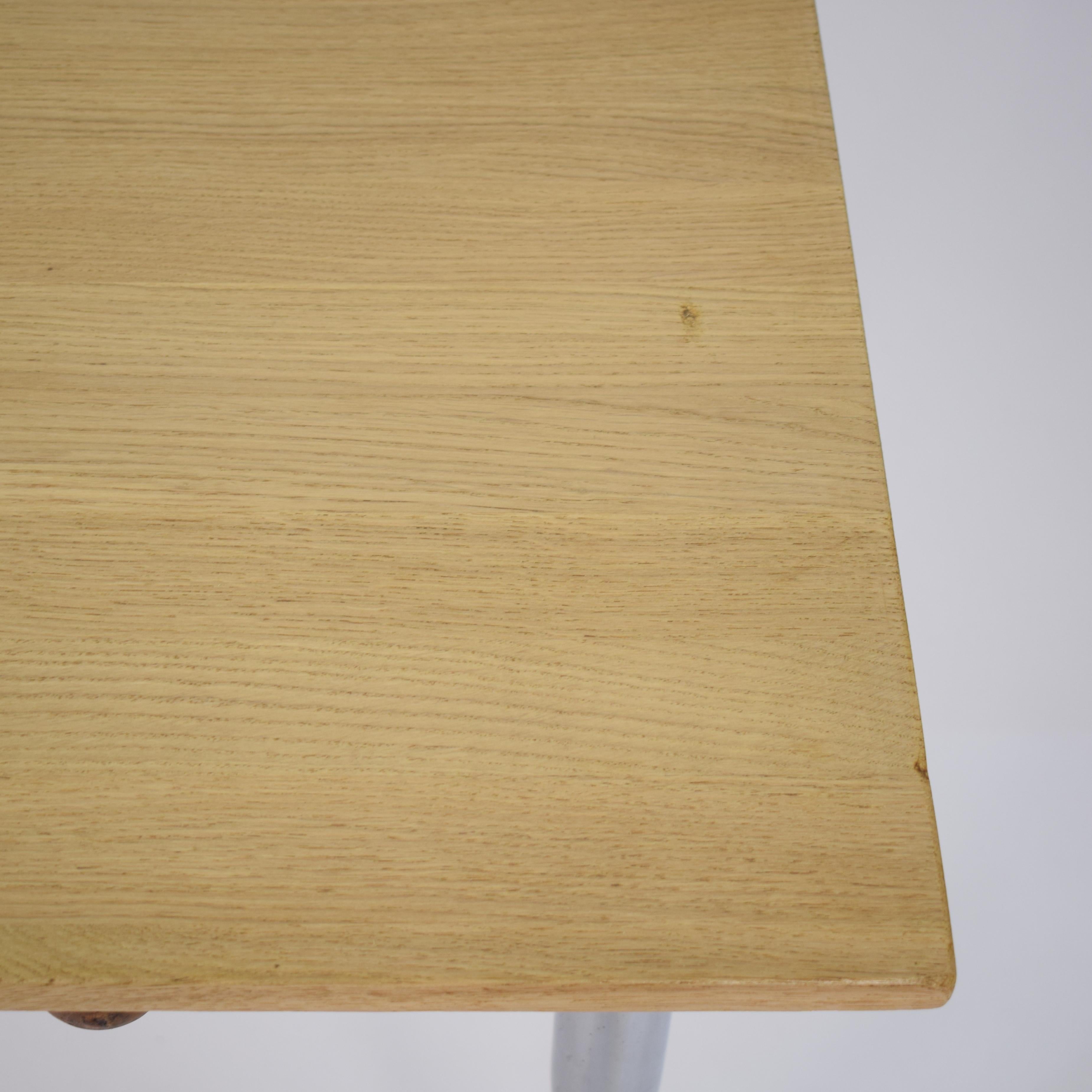 Midcentury Italian Formica Kitchen Pasta Table with Tapered Chrome Legs, 1950 6