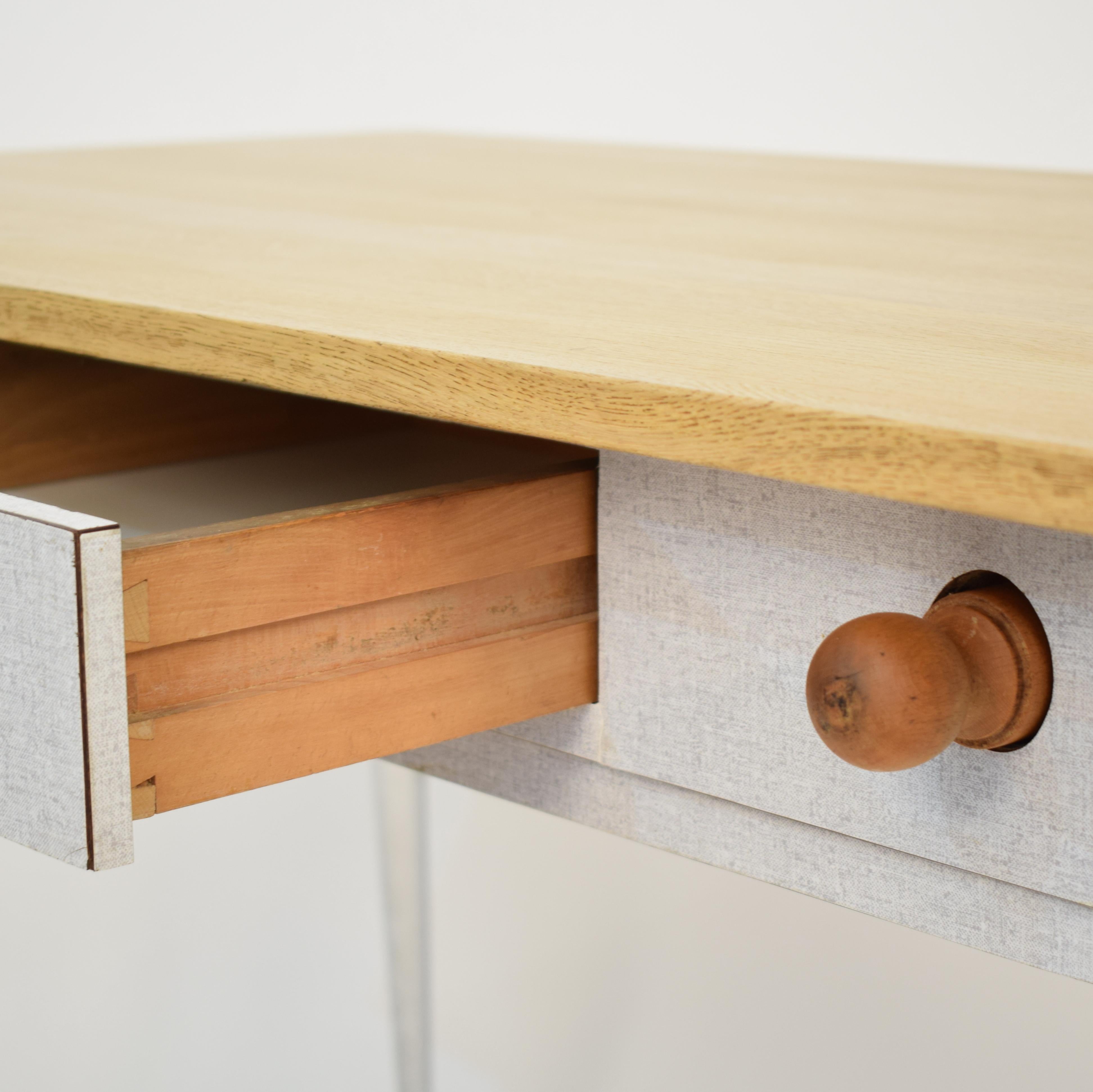 Midcentury Italian Formica Kitchen Pasta Table with Tapered Chrome Legs, 1950 10