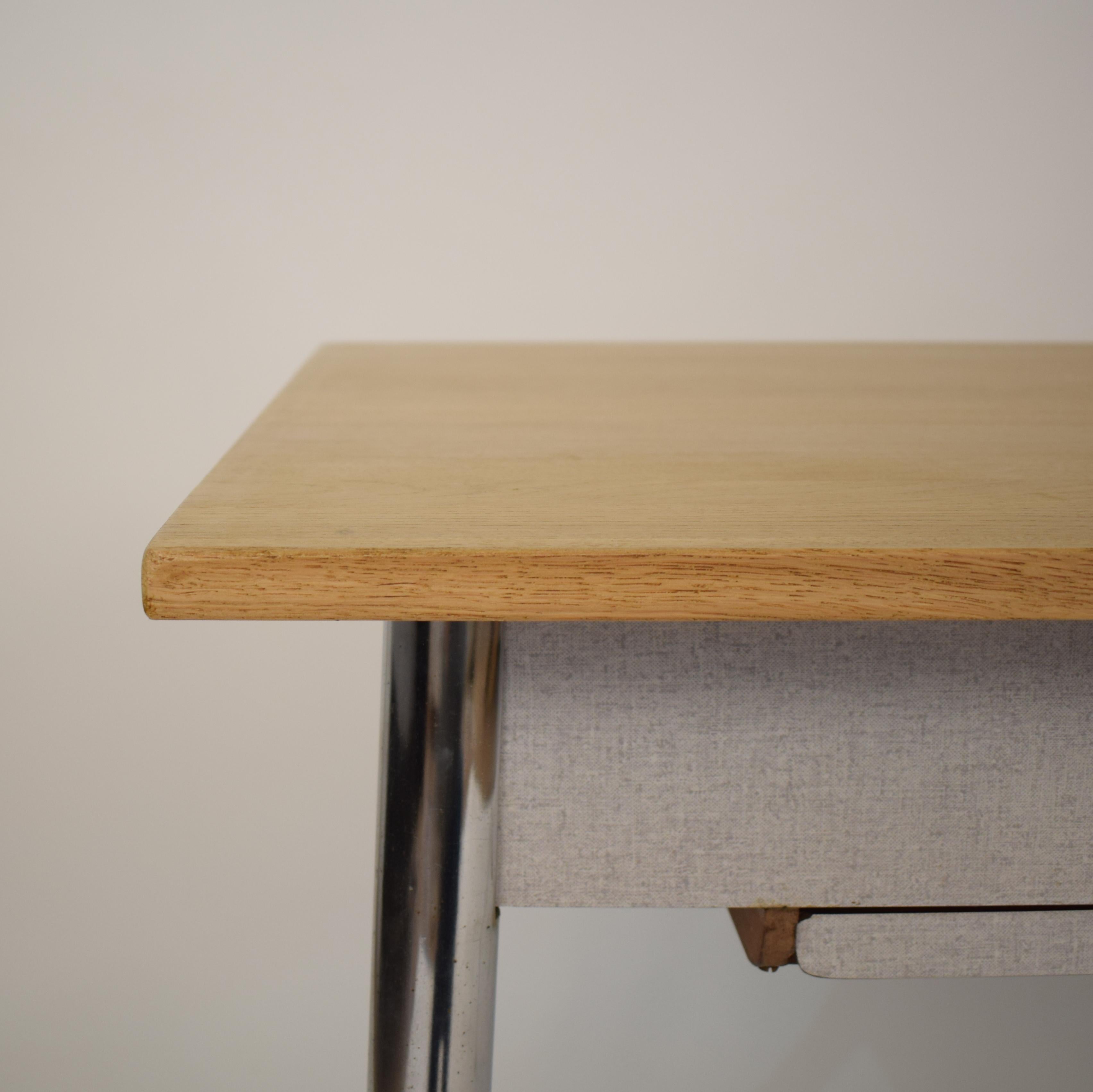 Midcentury Italian Formica Kitchen Pasta Table with Tapered Chrome Legs, 1950 2