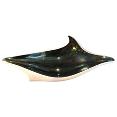 Midcentury Italian Glazed Art Pottery Bowl