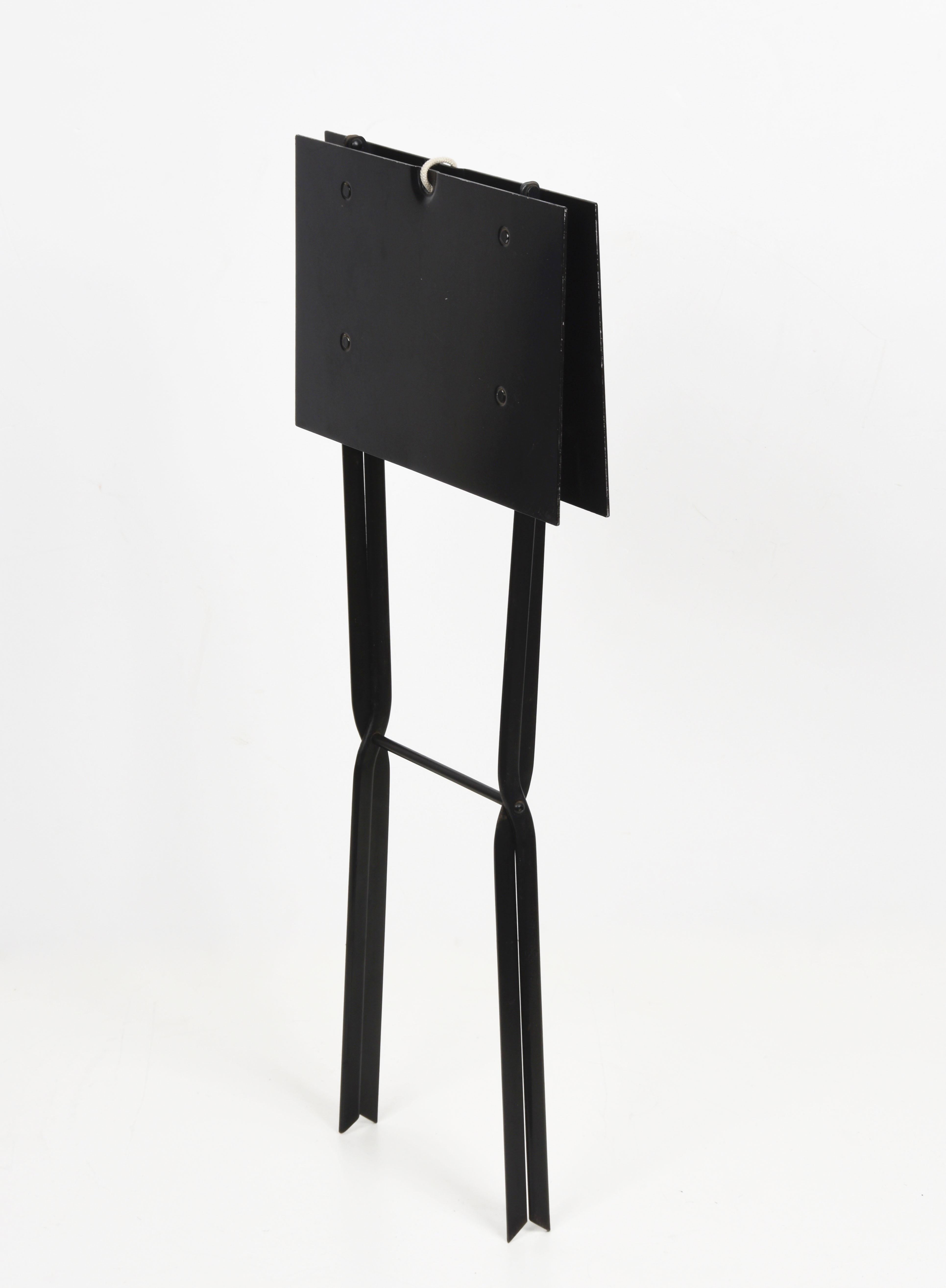Table basse pliante en fer 