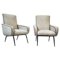 Midcentury Italian Lounge Chairs